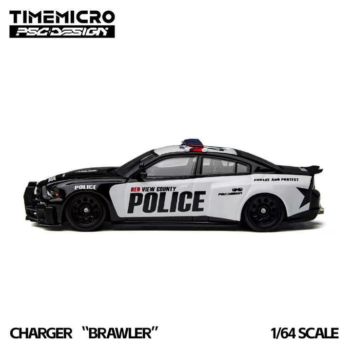 [Preorder] TimeMicro x PSC DESIGN 1:64 Charger "Brawler" Rivals TM648203