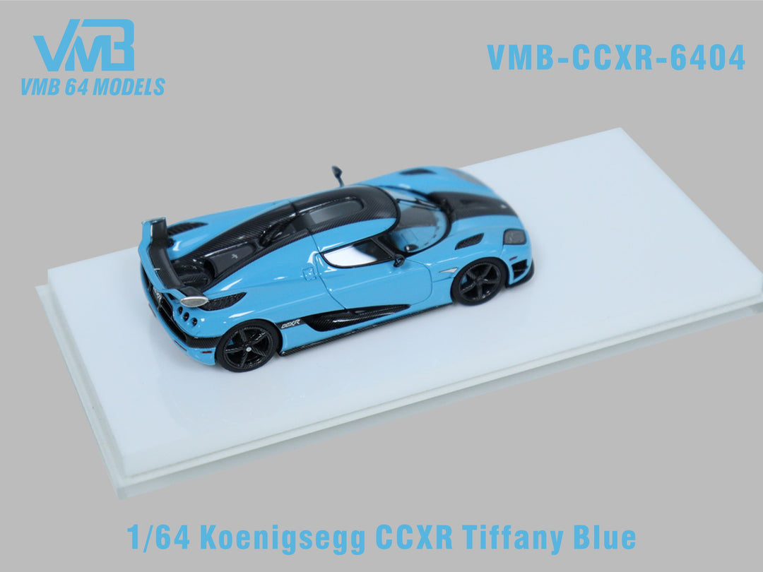 [Preorder] VMB 1:64 Koenigsegg CCXR Al Thani Blue