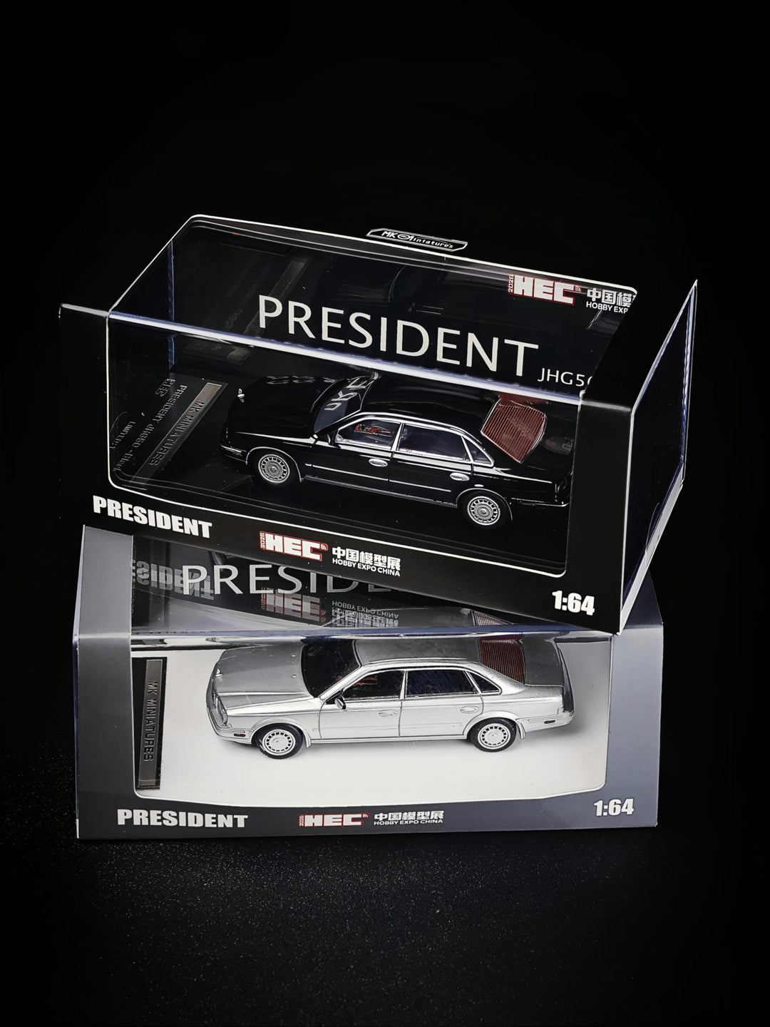 [Preorder] MK Miniatures 1:64 Nissan President JHG50 (2 Colours)