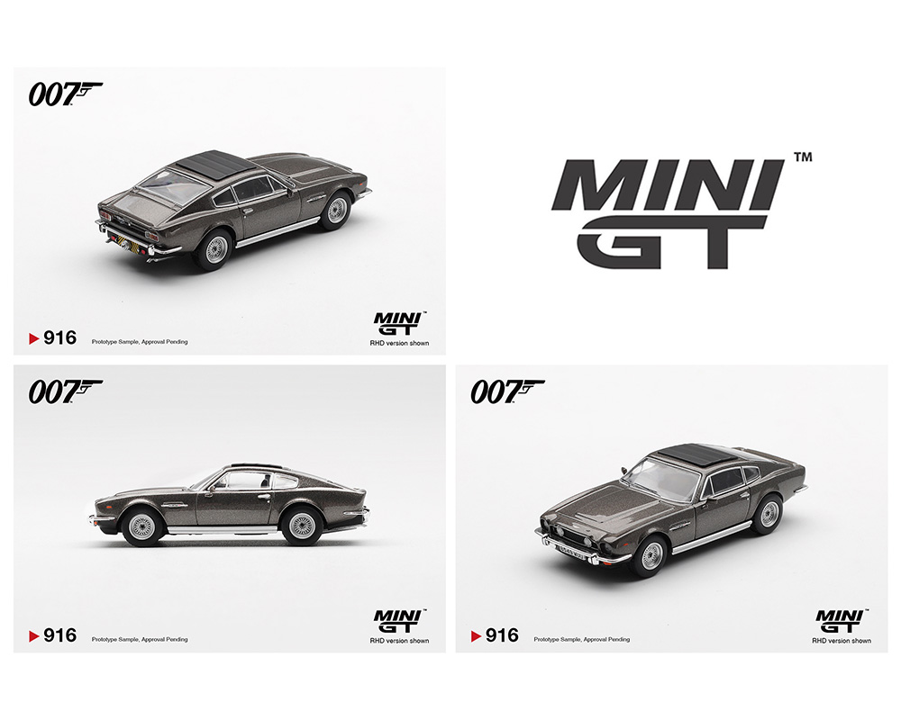 [Preorder] Mini GT 1:64 Aston Martin V8 Vantage The Living Daylights (3 Versions) MGT00916-007J/ MGT00916-007S/MGT00916-007E