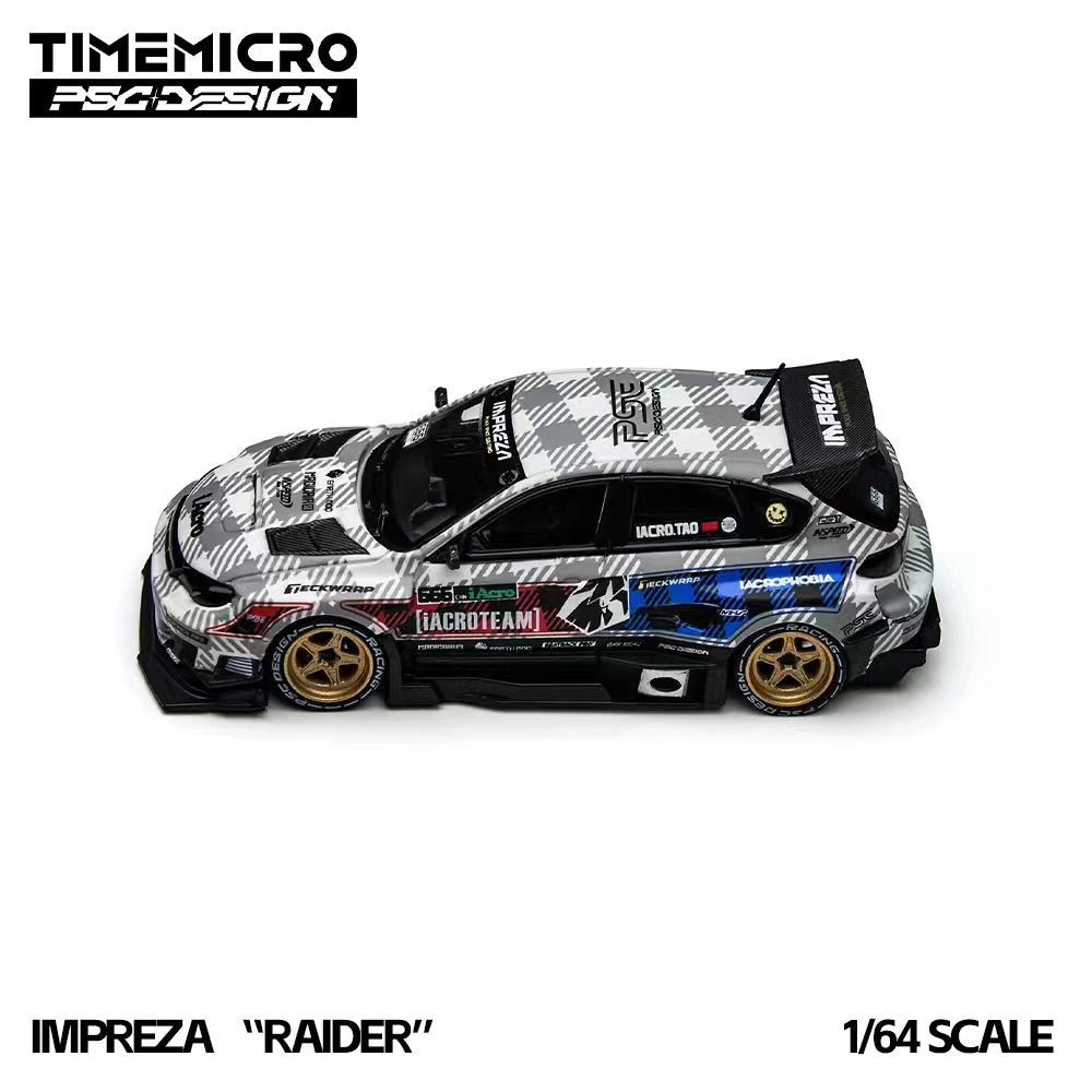 Preorder] TimeMicro × PSC DESIGN 1:64 Subaru IMPREZA 