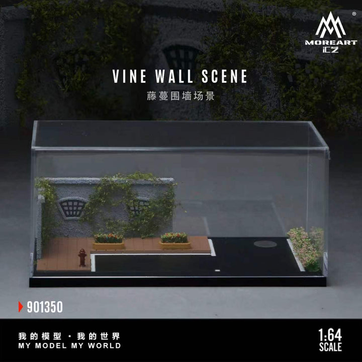 [Preorder] MoreArt 1:64 VINE WALL SCENE MO901350