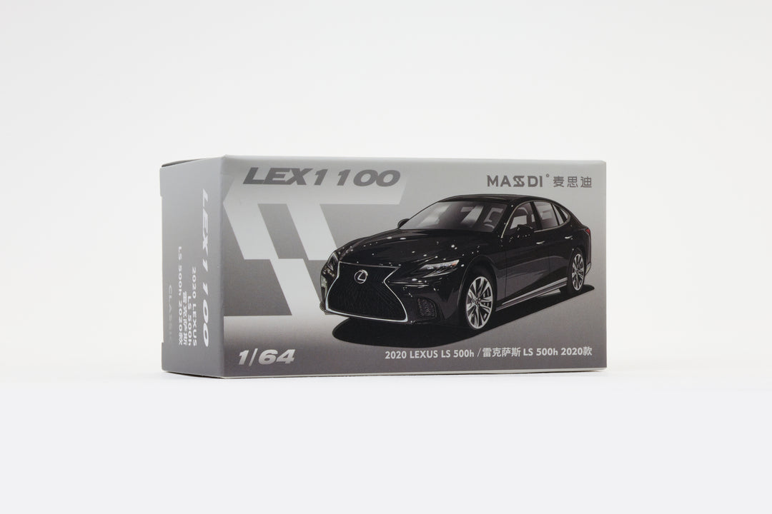 Massdi 1:64 Lexus LS500h Black LEX1100