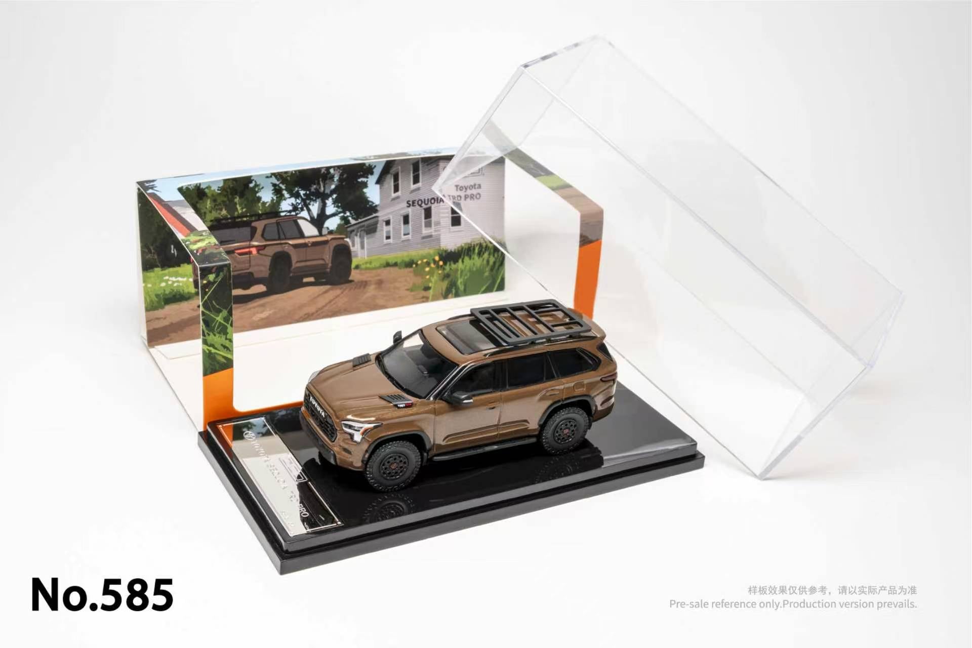 Preorder] GCD 1:64 Toyota SEQUOIA TRD PRO LHD (2 Colours) KS-068