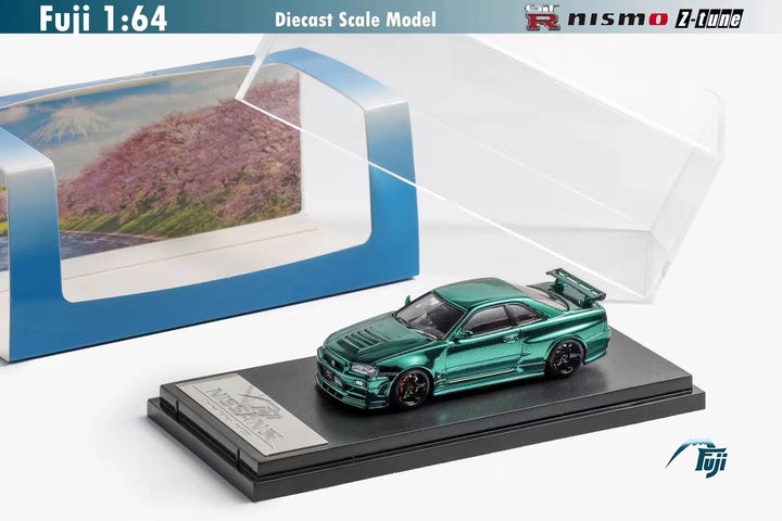 [Preorder] Fuji 1:64 Nissan Skyline GT-R R34 Nismo Z-Tune (3 Colours)