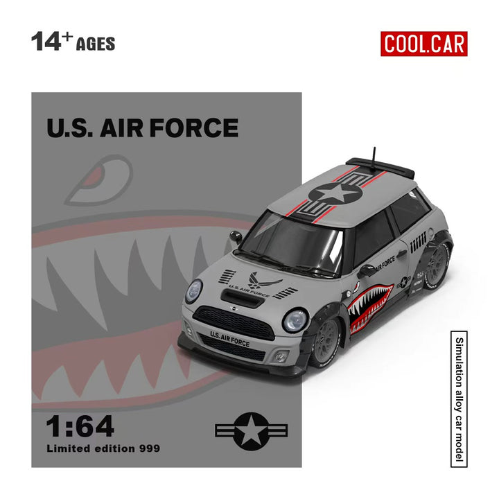 [Preorder] Cool Car 1:64 MINI COOPER Shark Livery (2 Versions) CC643647/ CC643647-2