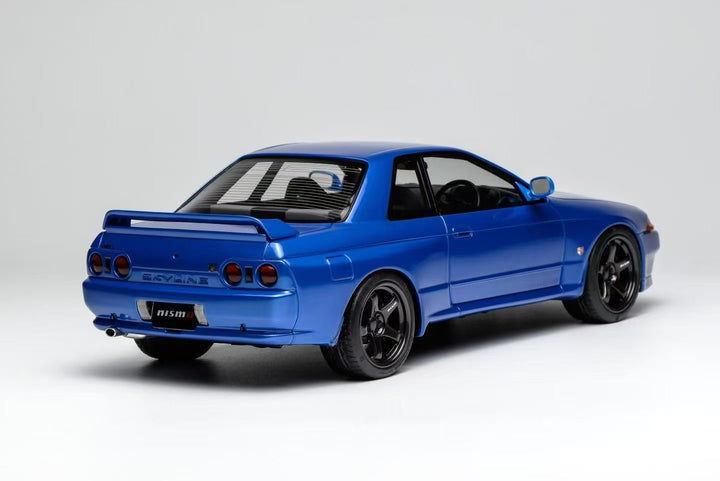 Motorhelix 1:18 Nissan Skyline GT-R (R32) Customized Version Bayside Blue MH029BE