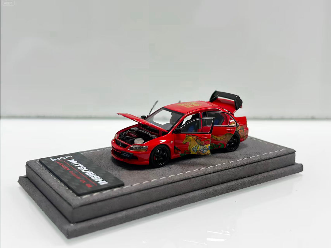 [Preorder] IHCM 1:64 MITSUBISHI LANCER EVIUTION IX GSR Limited edition for the Year of the Horse