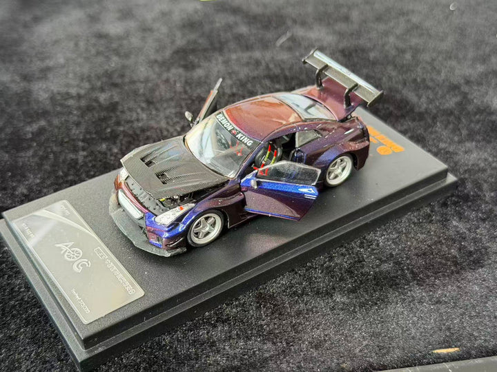 [Preorder] AOC 1:64 Nissan GTR 35 RR (2 Colours)