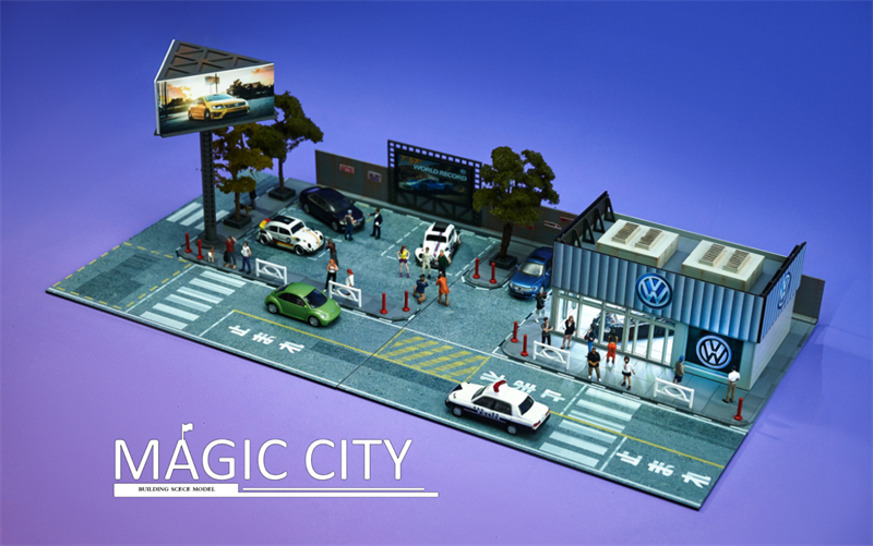 [Preorder] Magic City 1:64 Diorama Volkswagen Showroom