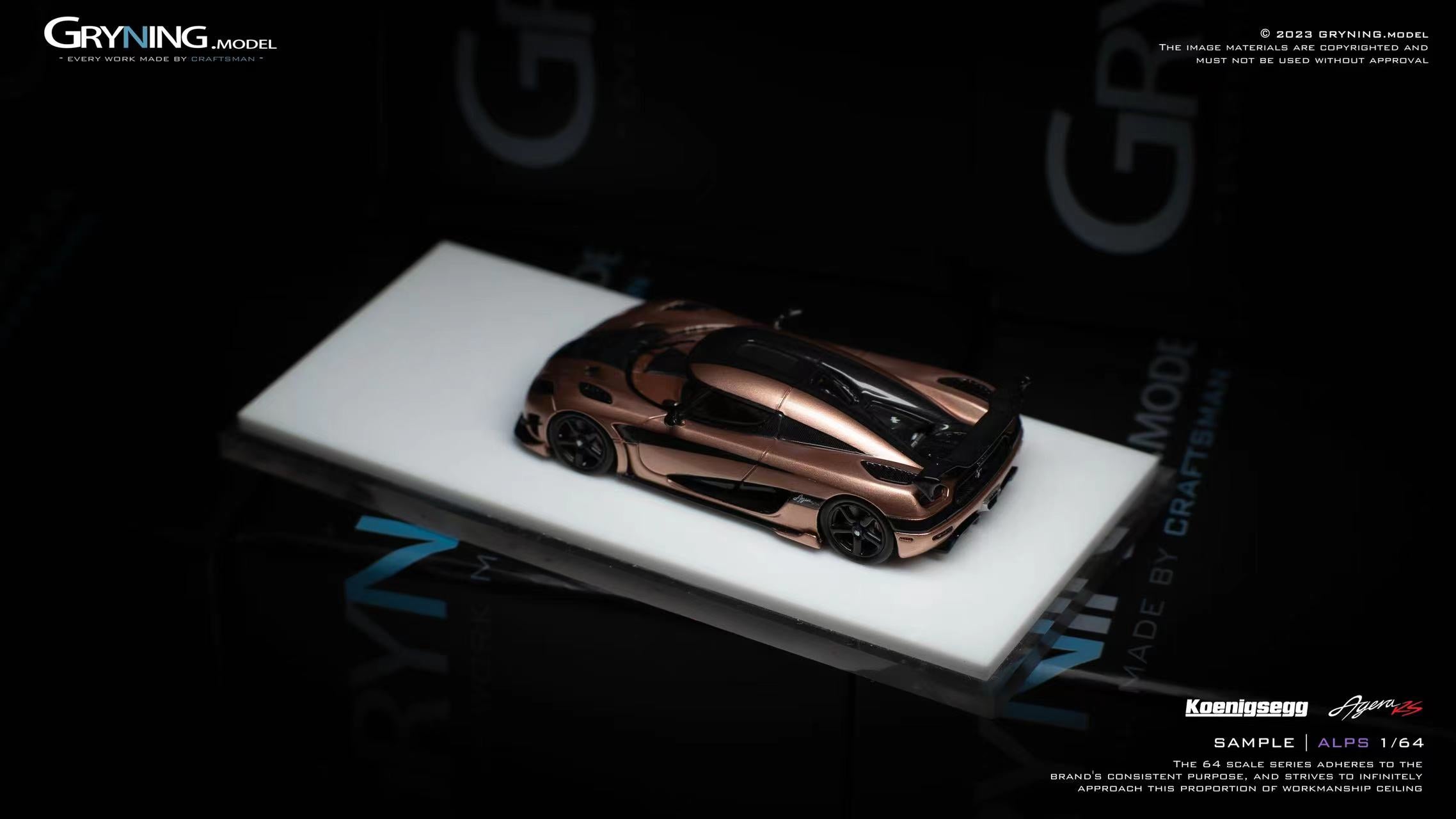 Gryning Model 1:64 Resin Koenigsegg Agera RS – Horizon Diecast