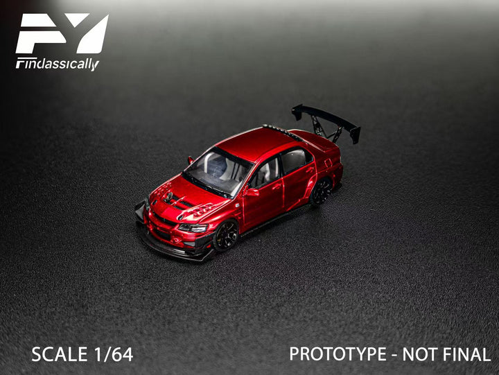 [Preorder] Findclassically 1:64 Mitsubishi 9th Generation Modified - Red (6 Versions)
