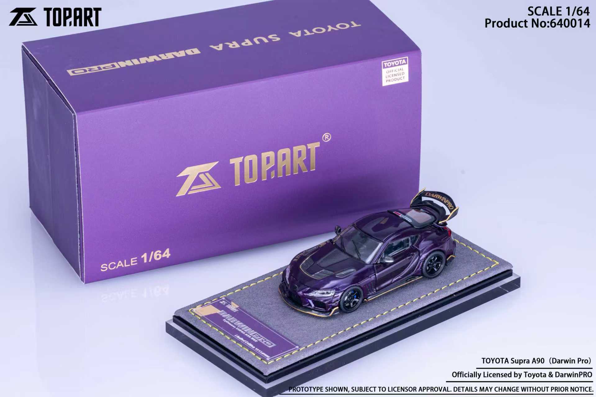 Preorder] TOPART 1:64 Toyota Supra A90 Darwin Pro TAO640014