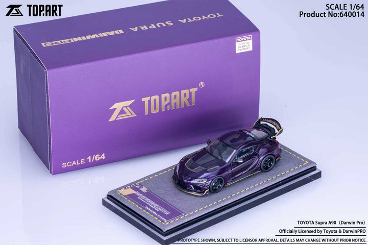 [Preorder] TOPART 1:64 Toyota Supra A90 Darwin Pro TAO640014
