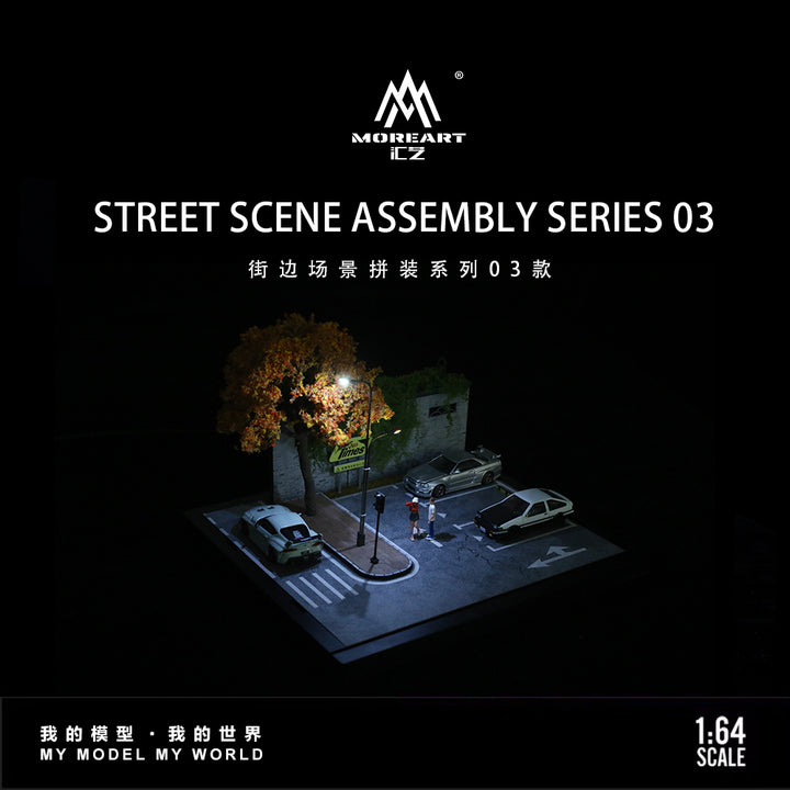 [Preorder] MoreArt 1:64 STREET SCENE ASSEMBLY SERIES 03 MODEL MO960203