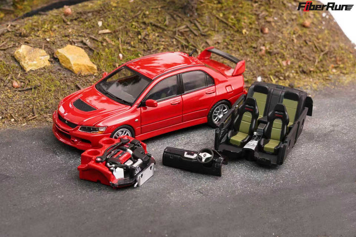 [Preorder] Fiberrun Model 1:64 Mitsubishi Lancer Evolution IX EVO9 (2 Colours)
