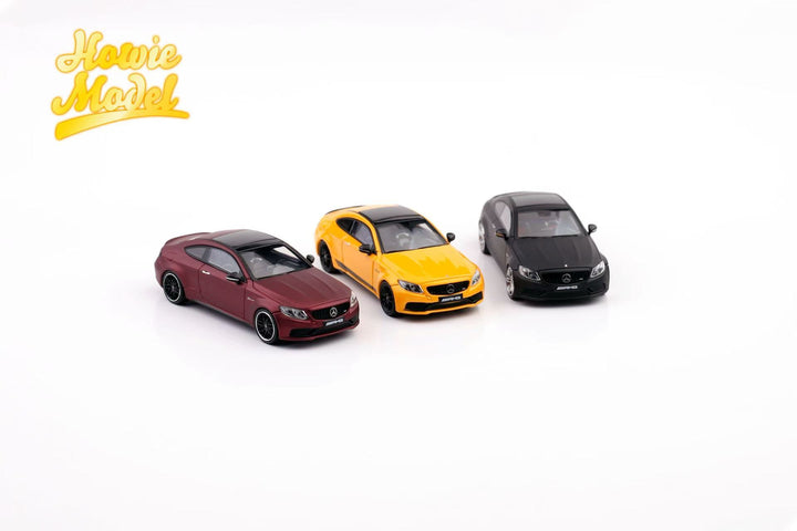 [preorder] Howie Model 1:64 Mercedes-Benz AMG C63s coupe (3 Colours)