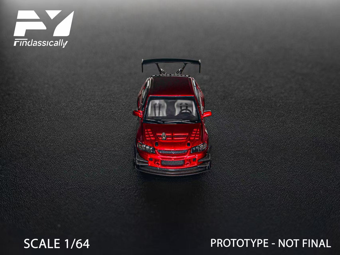 [Preorder] Findclassically 1:64 Mitsubishi 9th Generation Modified - Red (6 Versions)