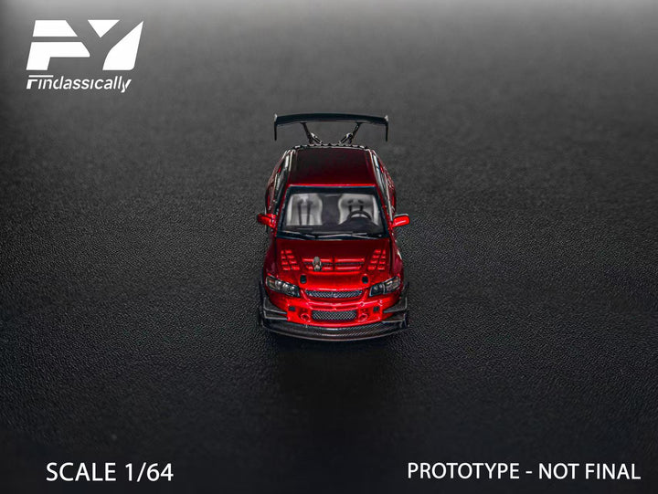 [Preorder] Findclassically 1:64 Mitsubishi 9th Generation Modified - Red (6 Versions)