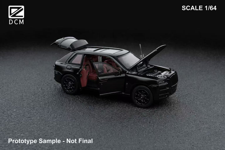 [Preorder] DCM 1:64 Rolls Royce Cullinan Black Warrior