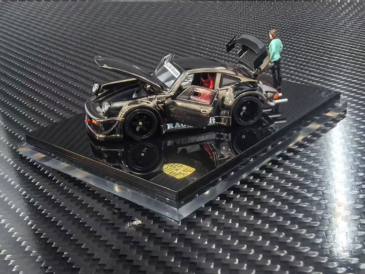 [Preorder] FG 1:64 RWB 930 Chrome Gunmetal Liver + Doll HG6426101