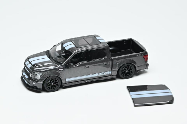 [Preorder] Funny Model 1:64 Ford F150 Super Snake Metallic Grey
