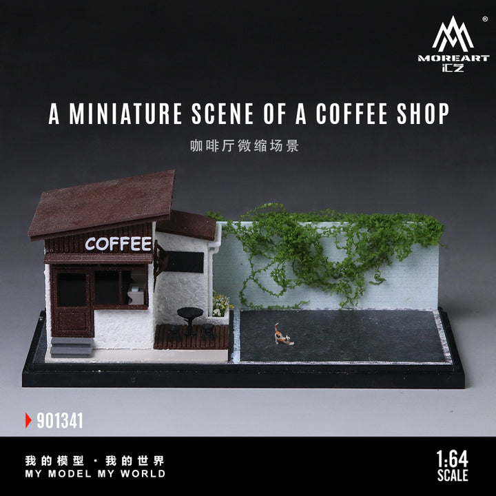 [Preorder] MoreArt 1:64 Coffee Shop Scene MO901341