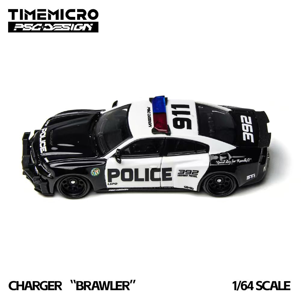 [Preorder] TimeMicro X PSC DESIGN 1:64 ”Charger "Brawler" LSPD TM648201