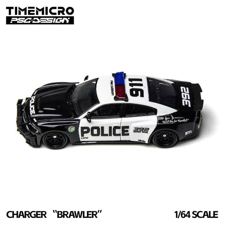 [Preorder] TimeMicro X PSC DESIGN 1:64 ”Charger "Brawler" LSPD TM648201