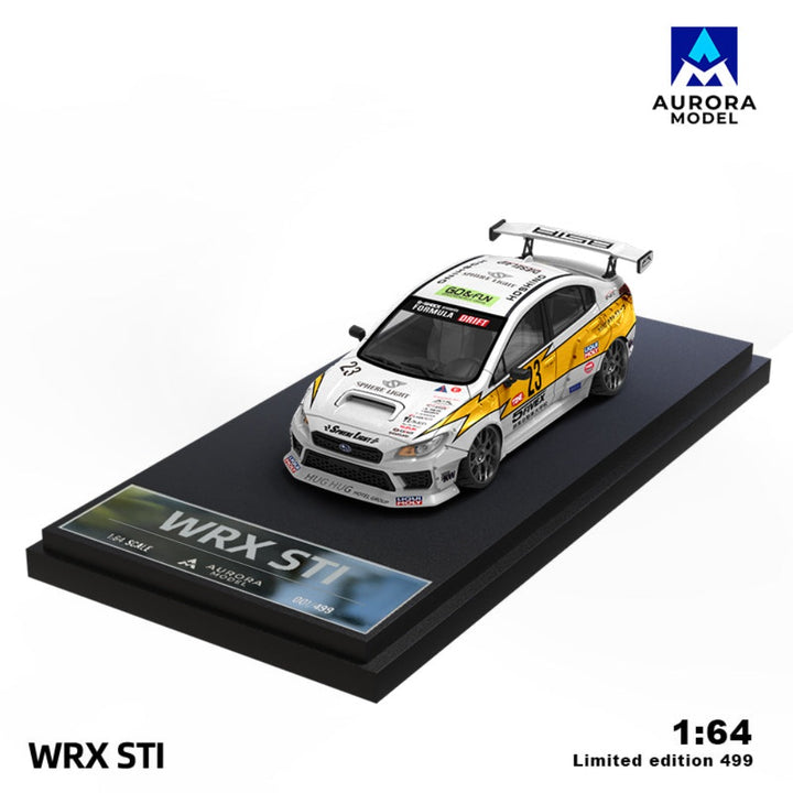 [Preorder] Aurora Model 1:64 Subaru WRX STI - Lightning Livery #23