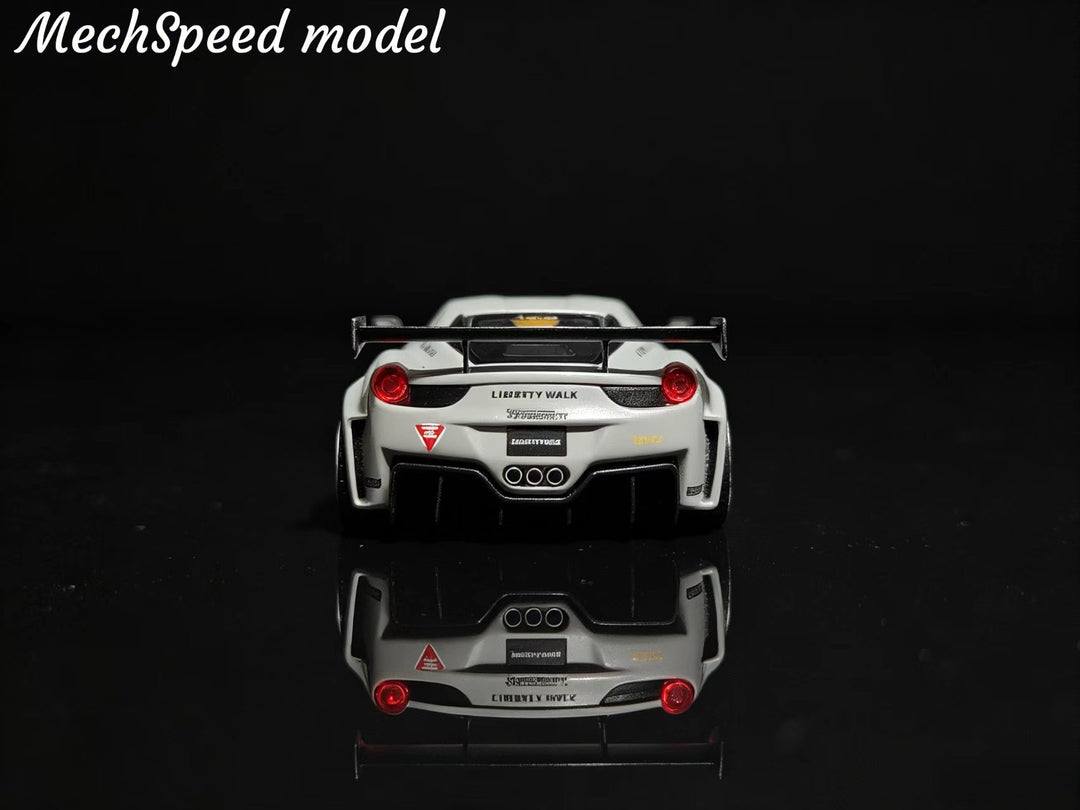 [Preorder] MechSpeed 1:64 458 GT Rear Wing Modified Air Force Gray Livery