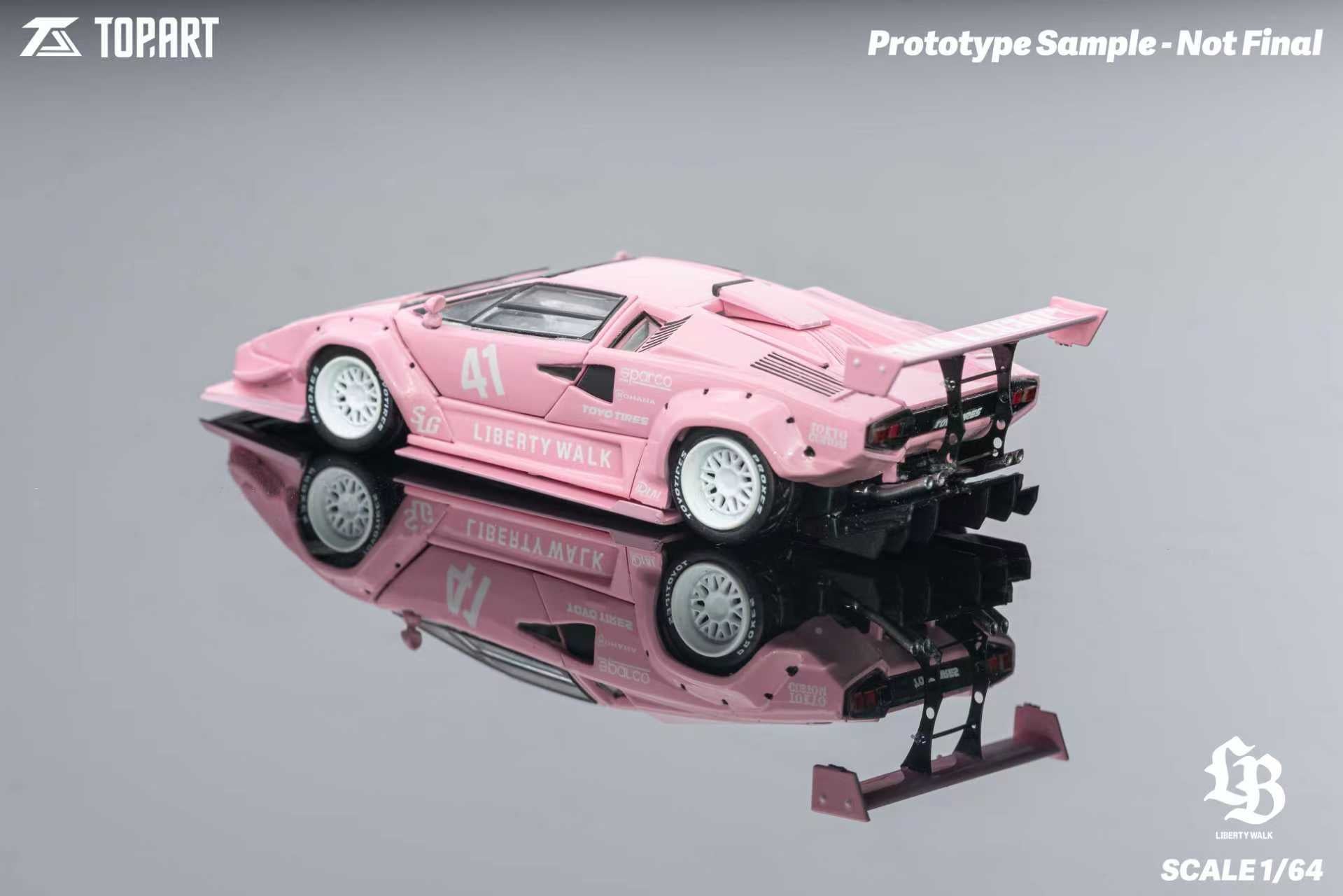 Preorder] TOPART 1:64 LBWK Lamborghini Countach TAO640012