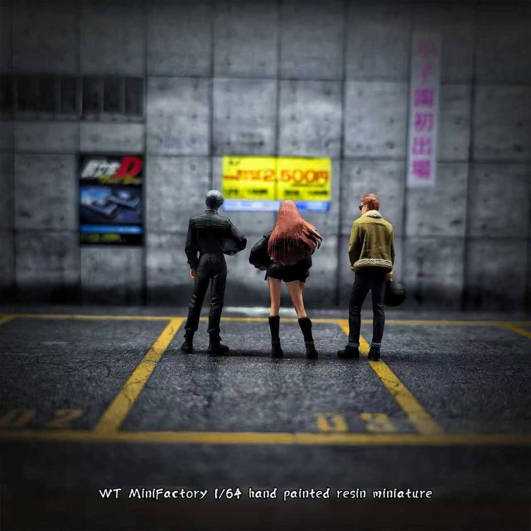 [Preorder] WT Minifactory 1:64 Rider Holding a Helmet 03 Trio WT2026032705