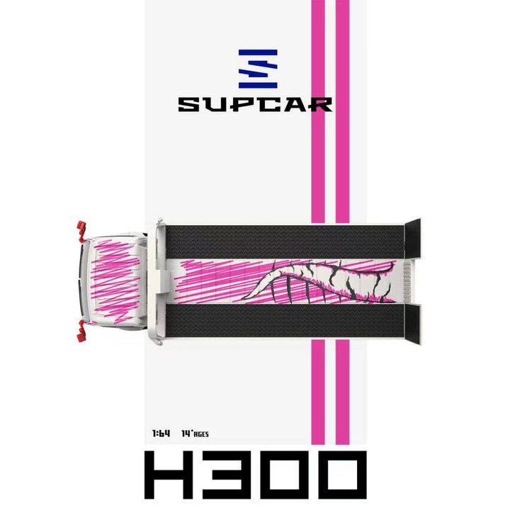 [Preorder] SUPCAR 1:64 H300 Flatbed Transport Trailer 