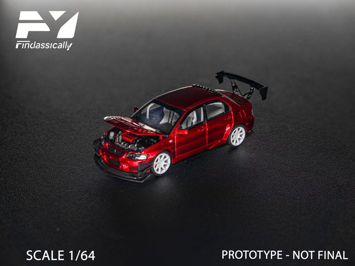 [Preorder] Findclassically 1:64 Mitsubishi 9th Generation Modified - Red (6 Versions)