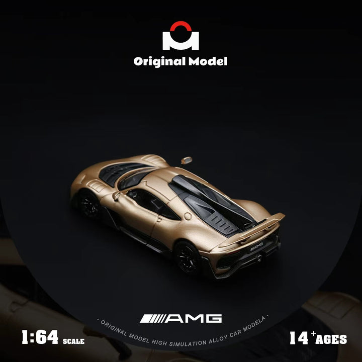 [Preorder] Original Model 1:64 Mercedes AMG One Champagne Gold OM646412