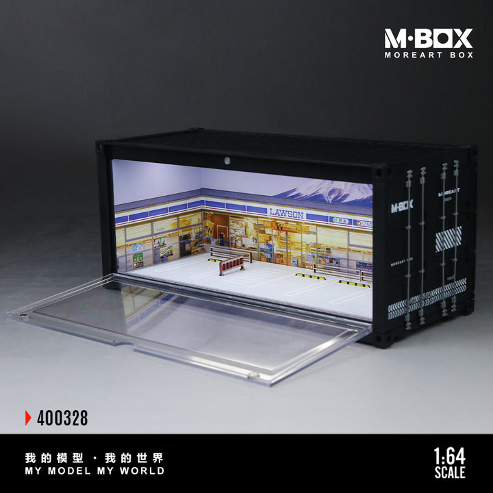 [Preorder] MBOX 1:64 CONTAINER MODEL STORAGE SCENE (2 Versions) MB400328/MB400329