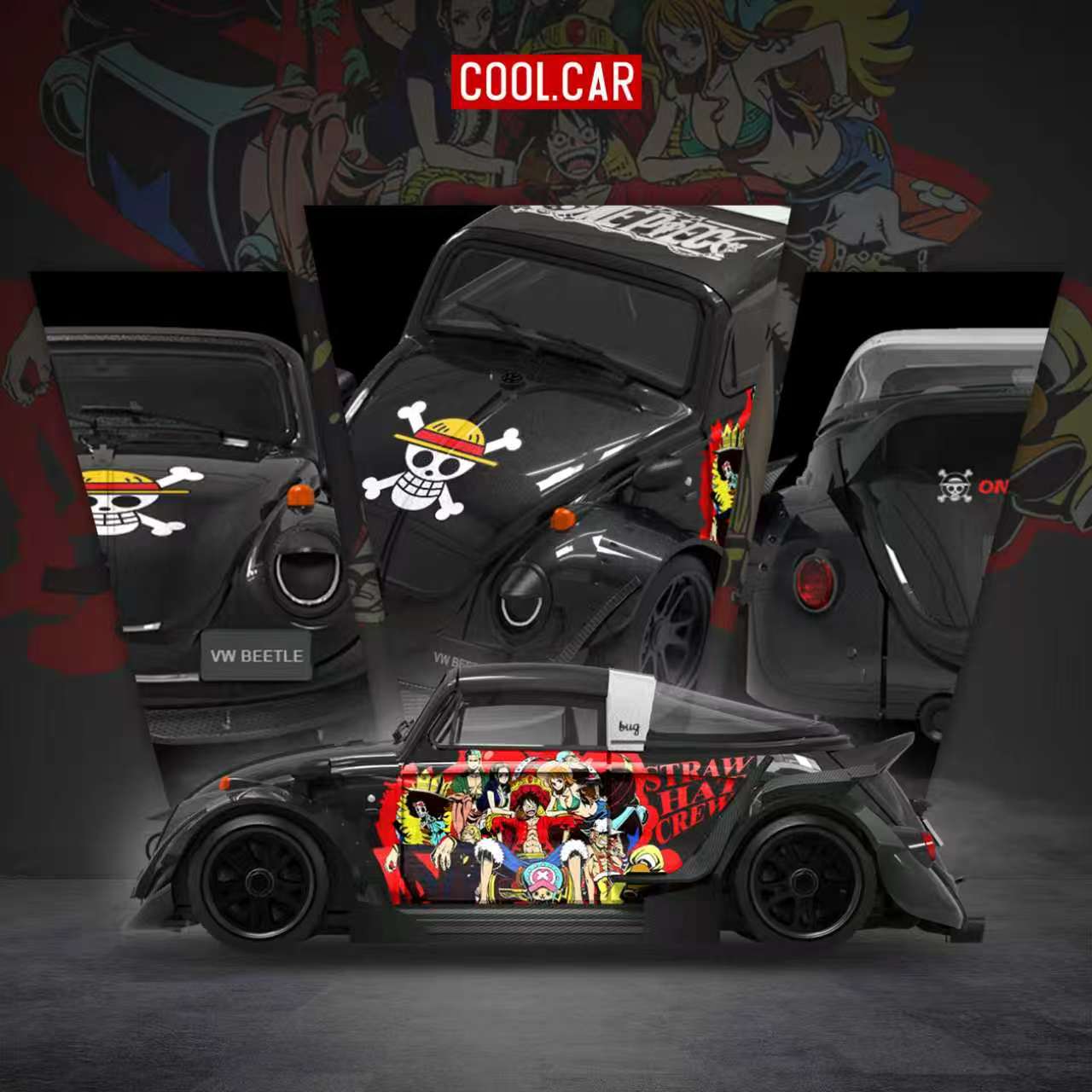 Preorder] Cool Car 1:64 Volkswagen Beetle One Piece Livery