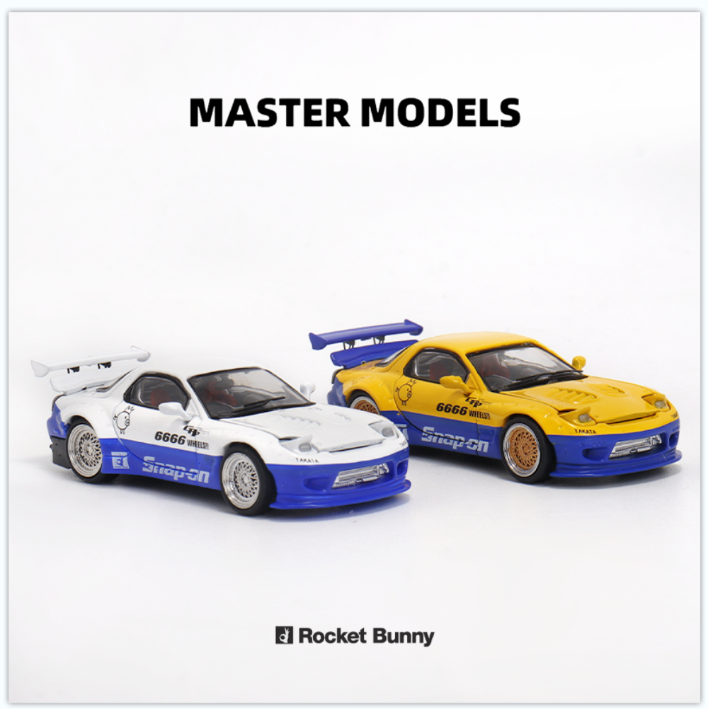 [Preorder] Master Model 1:64 Mazda RX7 Pocket Bunny (4 Colours)