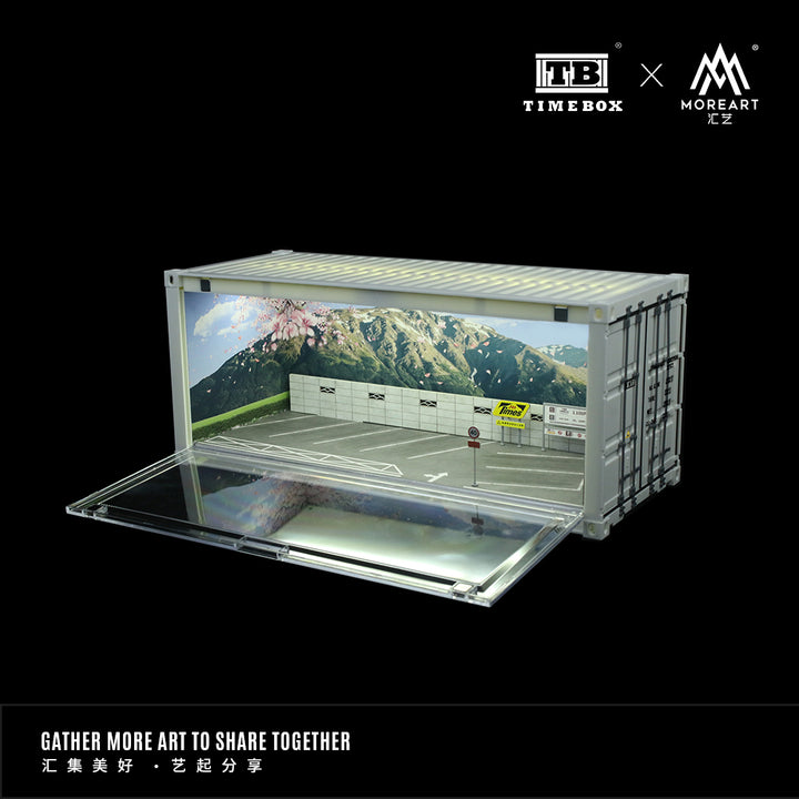 [Preorder] Time Box & MoreArt 1:64 INITIAL D CONTAINER SCENARIO MODEL