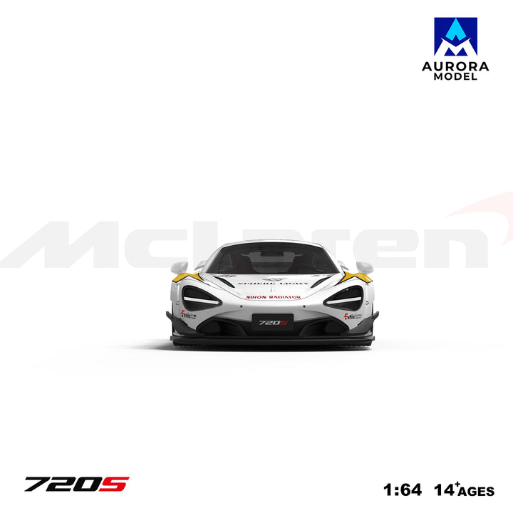 [Preorder] Aurora Model 1:64 McLaren 720S Lightning Livery (2 Variants)