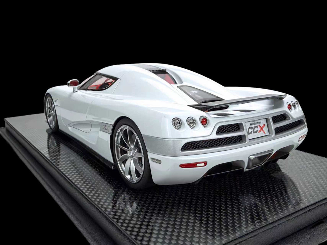 [Preorder] FrontiArt 1:18 Koenigsegg CCX Pearl White