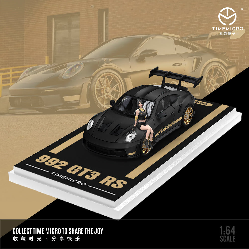 [Preorder] TimeMicro 1:64 Volkswagen and Porsche Black Gold Set (5 Versions)