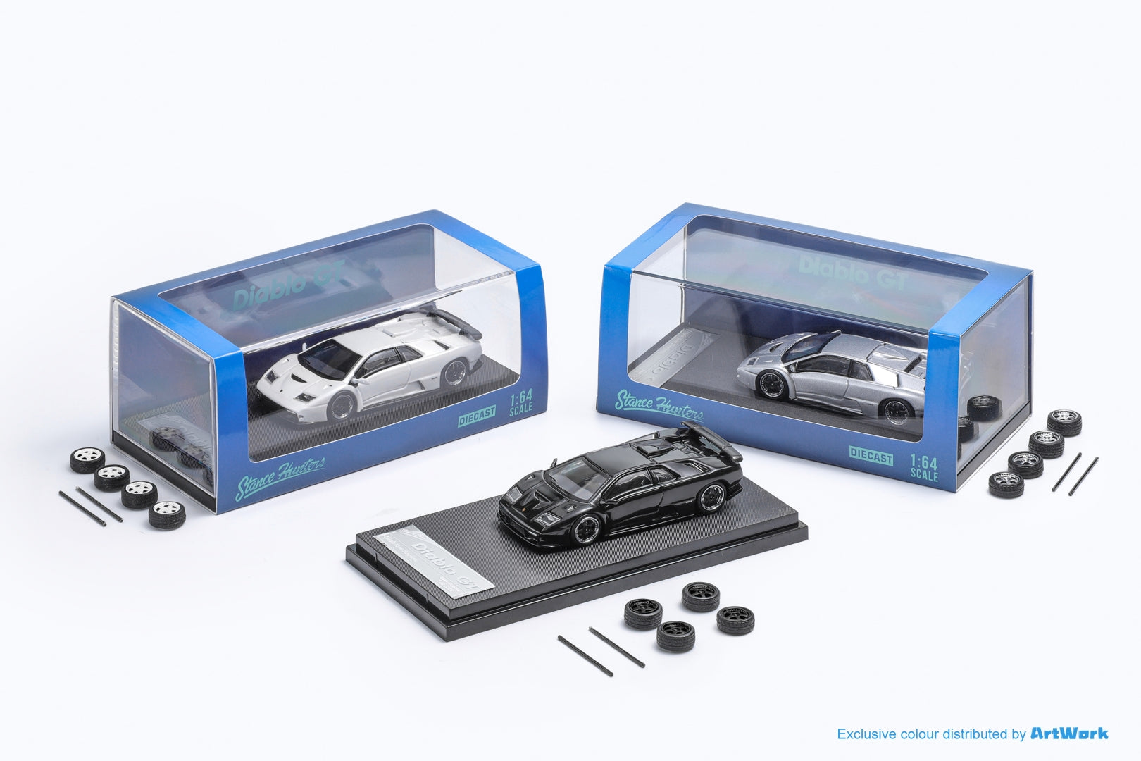 Preorder] Stance Hunters 1:64 Lamborghini Diablo GT 1998