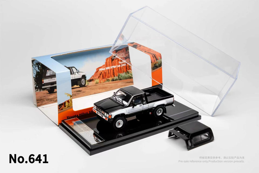 [Preorder] GCD 1:64 Toyota Hilux SR5 XTRA Cab 1985 (LHD) (3 Colours) KS-087-641/ KS-087-642/ KS-087-643