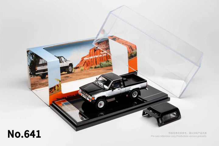 [Preorder] GCD 1:64 Toyota Hilux SR5 XTRA Cab 1985 (LHD) (3 Colours) KS-087-641/ KS-087-642/ KS-087-643