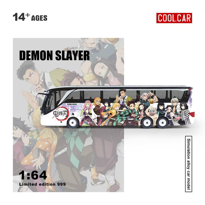 [Preorder] Cool Car 1:64 Setra Bus Demon Slayer Livery CC800704