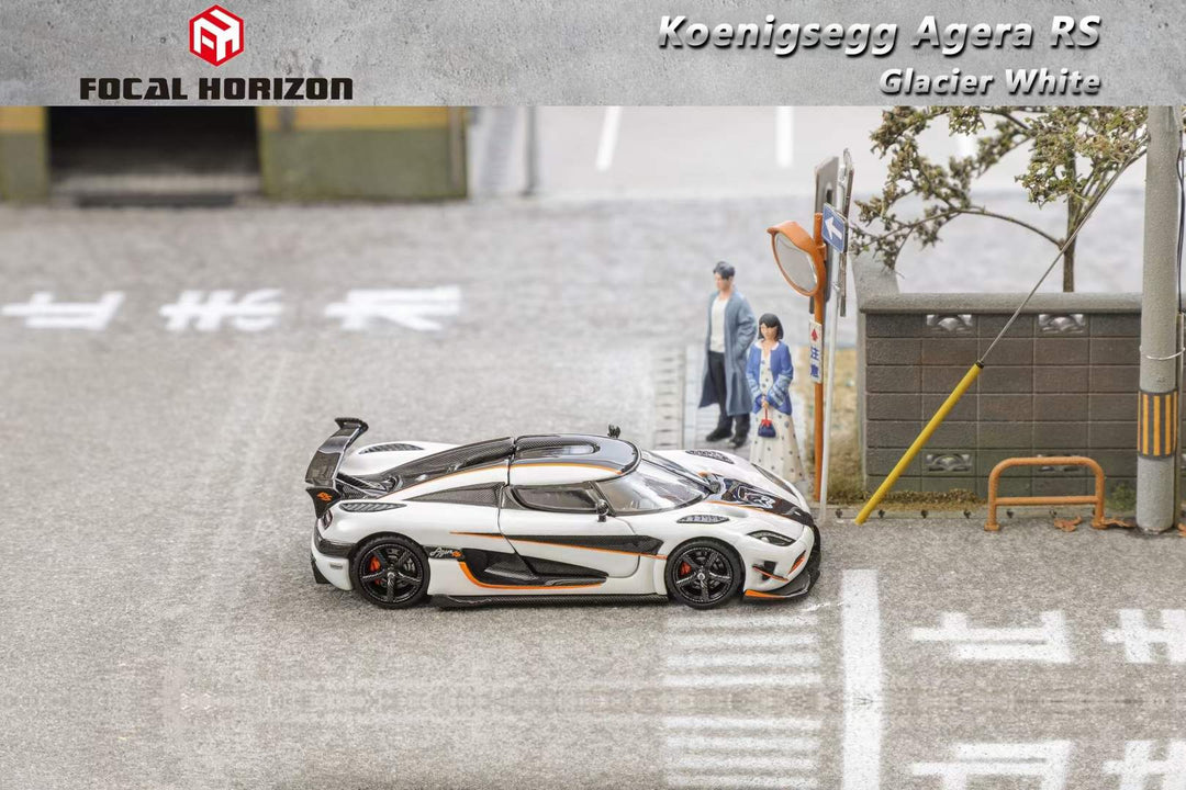 [Preorder] Focal Horizon 1:64 Koenigsegg Agera RS Glacier White