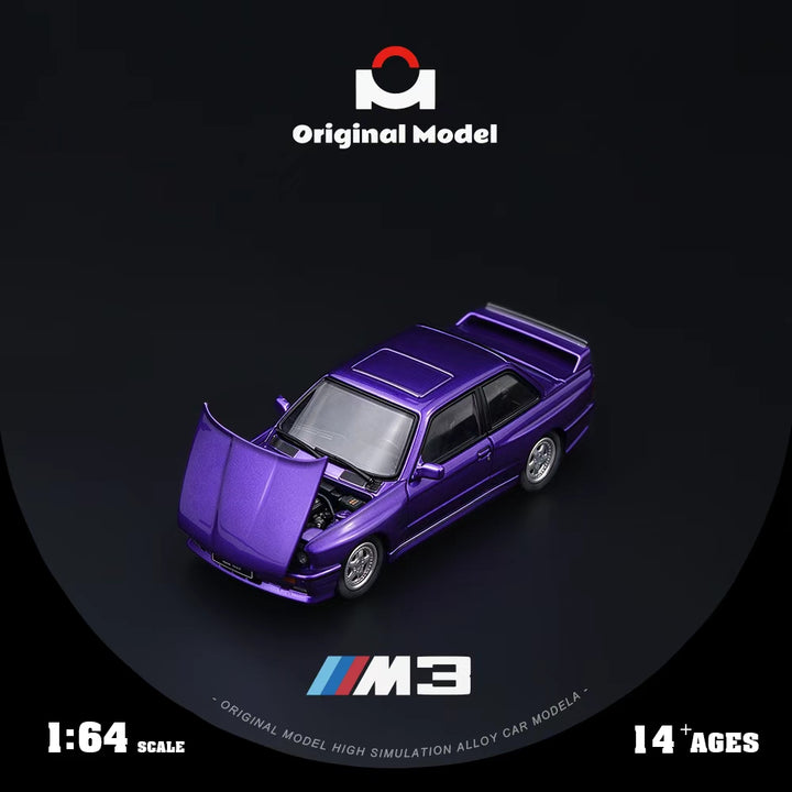 [Preorder] Original Model 1:64 BMW E30 M3 - Phantom Purple OM647813