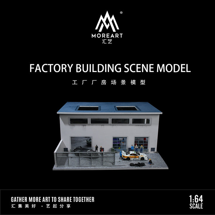 [Preorder] MoreArt 1:64 Factory Building Scene Model MO936403